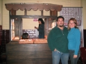 Manuel and Natalia at the candy stand