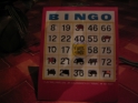 My unfortunate Bingo card