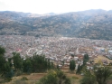 There's Huaraz, and you can see the Black Range on the other side (we're in the White range)