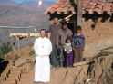 Francisco with Jorge after blessing a house
