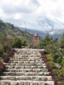 The park has a main entrance designed after the old cathedral