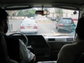 Cruising around Lima with Ricardo at the wheel