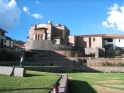 The Church of Santo Domingo, built on an Incan wall