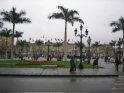 The Plaza de Armas in Lima